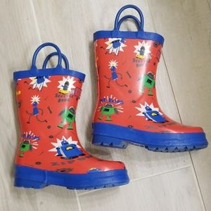 Hatley Robot Rain Boots 10